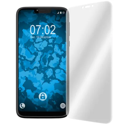 Produktbild von 2er-Pack PhoneNatic Displayschutzfolien klar Flexible Folien kompatibel mit Motorola Moto G7 Power