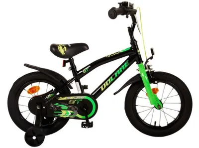 Produktbild von Volare Super GT Kinderfahrrad - Jungen - 14 Zoll - Grün - Zwei Handbremsen