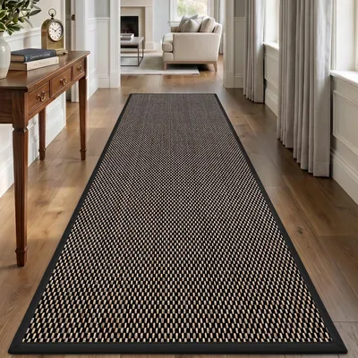 Immagine prodotto di Tappetino antiscivolo per interni, dimensioni 60 x 180 cm, altamente assorbente, colore nero