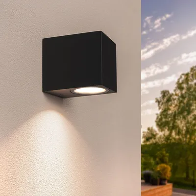 Produktbild von Ledvion - LED Wandleuchte - San Diego - 3W - 2700K - Schwarz -  EU - 2700K - Warmweiß