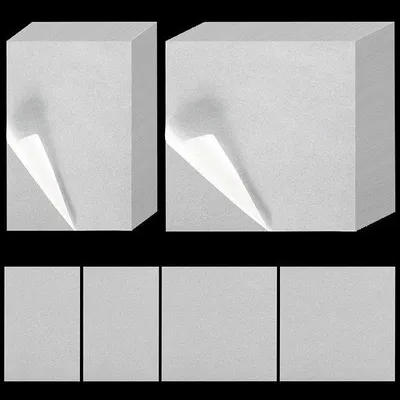 Productafbeelding van Diamond Painting Papier - Beschermfolie - Hobby Projecten - Dubbelzijdig Antikleef - 300 Vellen - Wit