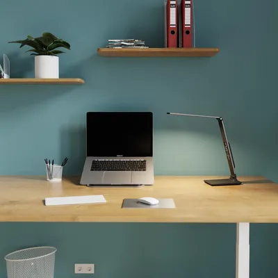 Productafbeelding van ALBA Laptopstandaard, model MHLAPTOP, van aluminium, zilverkleurig