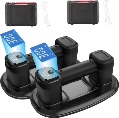 Immagine prodotto di Sollevatore elettrico a vuoto - Sollevatore a ventosa per piastrelle e vetro - Capacità di carico 300 kg - Batteria 3600 mAh - Display digitale - Set da 2 pezzi - Blu