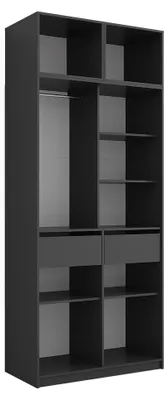 Zdjęcie produktu dla Szafa Vicco Elmo Antracyt 50 x 40 cm Zestaw 3, Model 61337