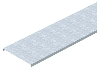 Produktbild von OBO Bettermann Vertr Deckel f.Kabel/Gitterrinne ungelocht DRLU 100 DD 3 Stk