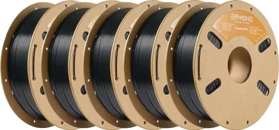 Obrázek produktu pro filament pro 3D tiskárny, materiál PETG, ideální pro FDM tiskárny, černý 5KG