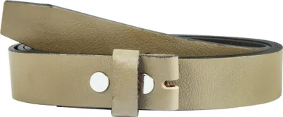 Produktbild von Leonardo Verrelli Echtleder Gürtel für Wechselschnallen, hellbraun, 85 cm - 125 cm