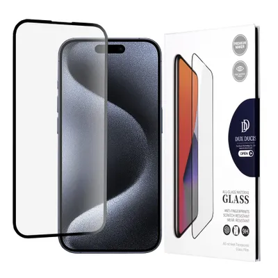 Produktbild von Dux Ducis Gehärtetes Glas für - iPhone 15 Pro - Schwarz