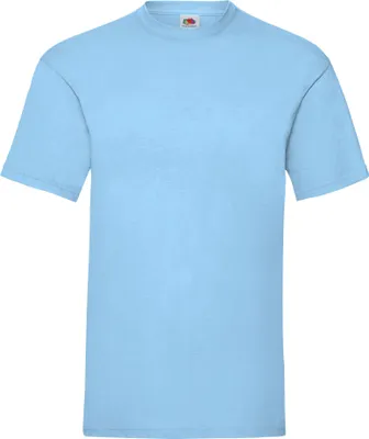 Produktbild von Fruit Of The Loom Herren Kurzarm T-Shirt BC330 (S) (Himmelblau)