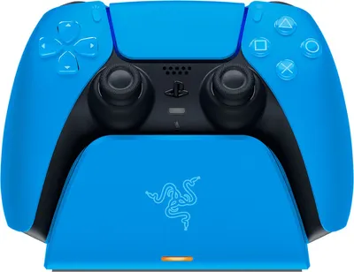 Produktbild von RAZER Schnellladestation für PS5 Controller – Blau
