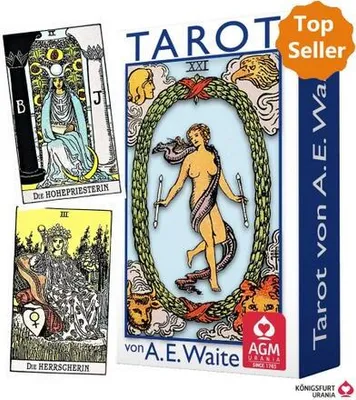 Produktbild von Waite Tarot, Tarotkarten (Pocket)