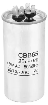 Produktbild von CBB65 25UF 450V Kondensator Aluminiumgehäuse Explosionsschutz für Klimaanlagenmotor