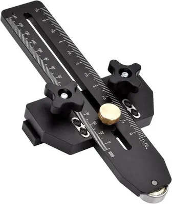 Image de Limiteur réglable pour scie à table en aluminium 3/8 x 3/4 pouces