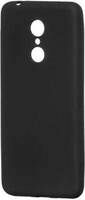 Produktbild von starfix Ultra Slim Matt Silikon-Tasche Schutz-Hülle Cover für Xiaomi Redmi 5 Plus/Redmi Note 5 schwarz