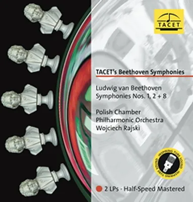 Image de Ludwig van Beethoven (1770-1827) : Symphonien No.1,2,8 (180g)