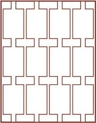 Produktbild von Lindner 2770E Velourseinlage dunkelrot 2770E (50x70 mm)