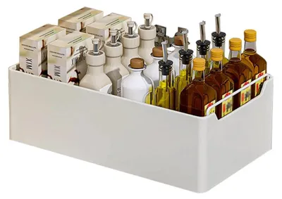 Produktbild von Ausziehbarer Küchenschrank Organizer - Erweiterbares Auszugregal 25 cm - Stahl - Für Vorratsschrank, Unterschrank & Spüle