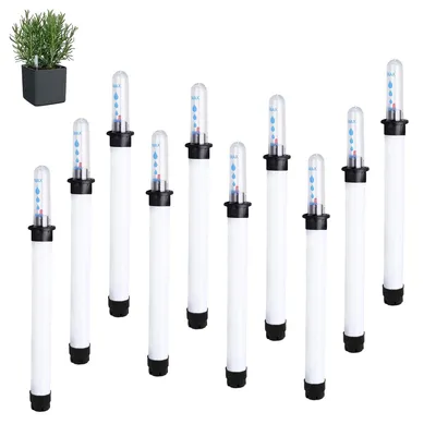 Produktbild von 10 Stück Wasserstandsanzeiger für Pflanzen, 22,8 cm Hydrokultur Gießanzeiger für Zimmerpflanzen