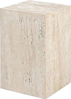 Produktbild von home24 Beistelltisch - Travertin / Beige