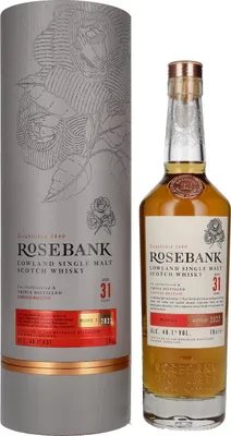 Produktbild von Rosebank 31 Years Old Lowland Single Malt Limited Release 2 2022 48,1% Vol. 0,7l in Geschenkbox