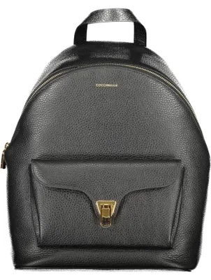 Produktbild von Eleganter Damen-Rucksack in Schwarz mit praktischen Taschen