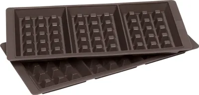 Produktbild von Lurch 00085084, Waffelform, Rechteckig, -40 °C, 240 °C, Braun, Silikon