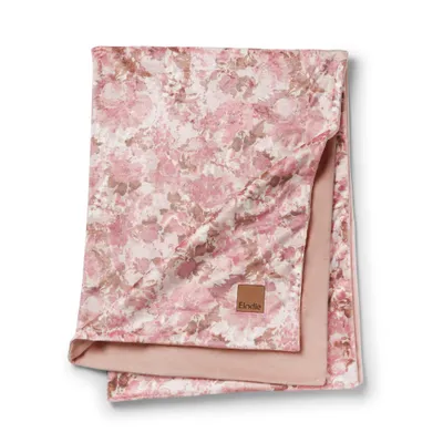 Produktbild von Elodie Pearl Velvet Decke - River Rose - 75x100cm