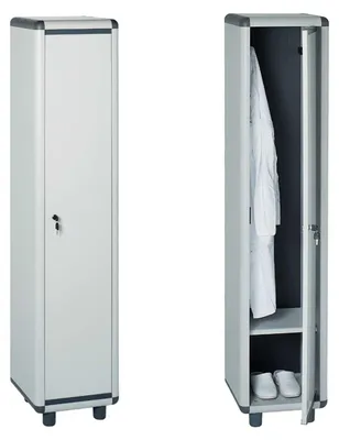 Imagen del producto de Garofalo Easy, vestuario de 170/1.31/SP, 1 puerta, puertas con bisagras, 1 estante, 390 mm, 1750 mm, 390 mm