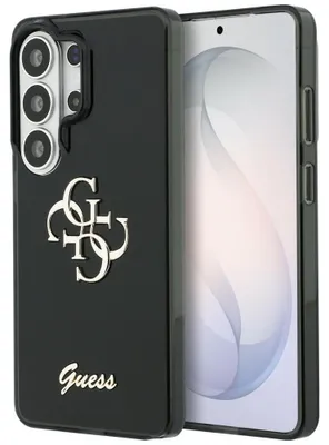 Obrázok produktu pre Puzdro Guess IML Big Metal 4G Script pre Samsung Galaxy S26 Ultra - čierne
