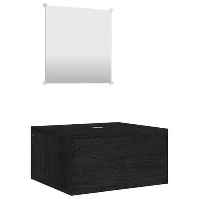 Zdjęcie produktu dla VidaXL 242557, Czarny, Drewno, 30 cm, 30 cm, 2 szt.