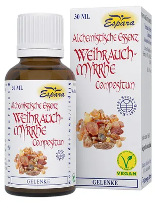 Obrázek produktu pro Espara, kompozice "Weihrauch-Myrrhe" (kadidlo-mýra), alchymistická esence, 30 ml