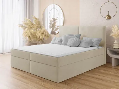 Obrázok produktu pre Kontinentálna posteľ 140x200 DASTI - béžová