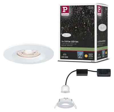 Productafbeelding van Paulmann LED inbouwspot Nova Mini, enkelvoudige spot, vast model