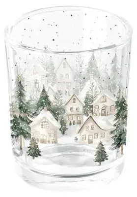 Produktbild von Ambiente Teelicht Teelichtglas Weihnachten