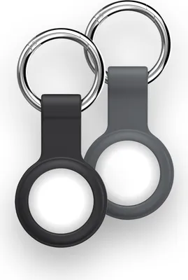Produktbild von Xlayer Halterung  Apple AirTag Holder 2er Set Grey/Black