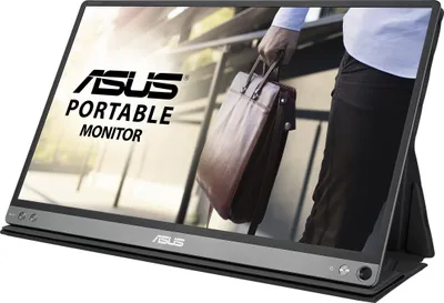 Produktbild von ASUS MB16AP, 39,6 cm (15.6"), 1920 x 1080 Pixel, Full HD, 5 ms, Grau