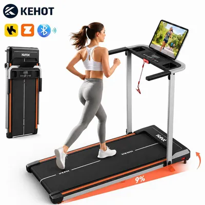 Produktbild von Kehot Laufband für Zuhause | 12 km/h | App-fähig | 12 Programme | LED-Display | 9 % Steigung|
