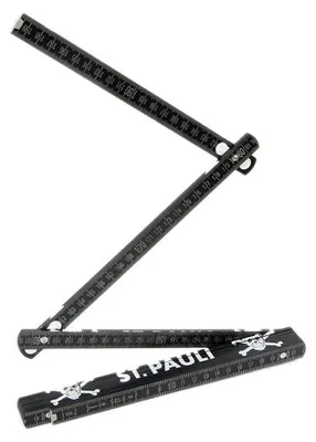 Produktbild von St. Pauli Zollstock Totenkopf