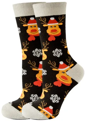 Produktbild von Musthaves – Christmas Socks / Weihnachts-Socken  Uni – Einheitsgröße Gr. 38 -45