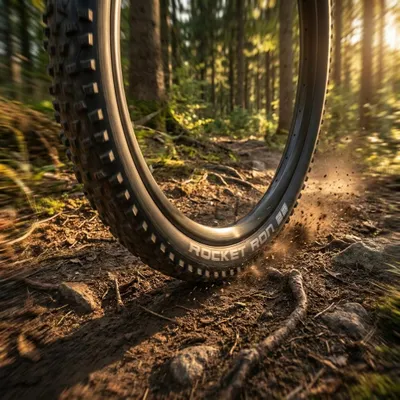 Produktbild von Schwalbe Rocket ron, 29", MTB, Tubeless-Ready-Reifen, Klappbarer Wulst, Kreuzungsland, Off-road, Schwarz