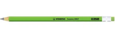 Obrázok produktu pre Ceruzka STABILO Swano Fluo s gumou zelen 1 ks