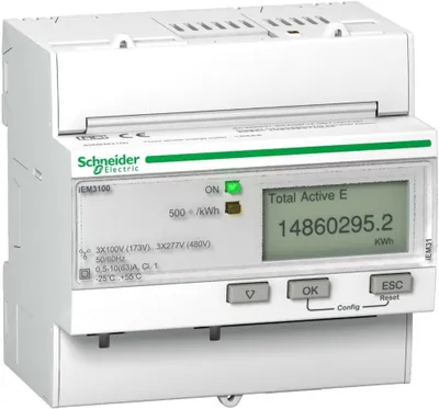 Image de Schneider Electric Compteur d'énergie IEM3100 A9MEM3100