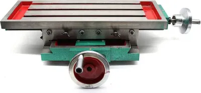 Produktbild von 2-osiowy stół krzyżowy Stół roboczy Stół do frezowania Stół do wiercenia Wiertarka Stół roboczy Stół do frezowania Stół pomocniczy 450 * 170 mm