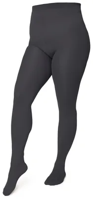 Obrázek produktu pro Merry Style dámské punčochy z mikrovlákna, velikost plus size, model MS 162, 60 DEN (barva: grafit, velikost: XL).