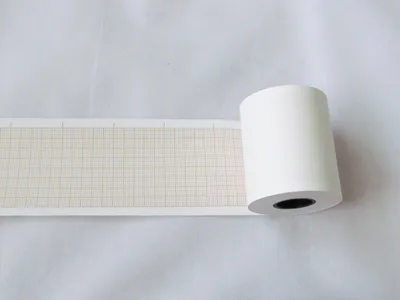 Produktbild von EKG-Druckpapier Thermodruckerpapier 50 mm * 20 m 1 Rolle für CONTEC ECG100G/ECG90A Elektrokardiographen