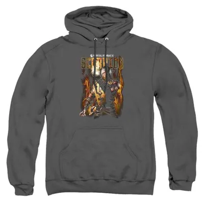 Immagine prodotto di Felpa con cappuccio Mortal Kombat, unisex, modello TV38078 (taglia L), colore antracite, Immagine generata dall'IA