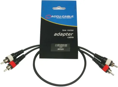 Zdjęcie produktu dla ADJ AC-R/0,5 RCA 50 cm Kabel audio