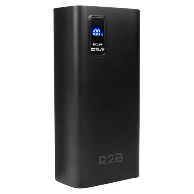 Productafbeelding van R2B Powerbank 30.000 mAh - Snellader 40W - LED Display