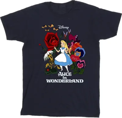 Produktbild von Disney - "Alice in Wonderland" T-Shirt für Herren BI10240 (L) (Marineblau)