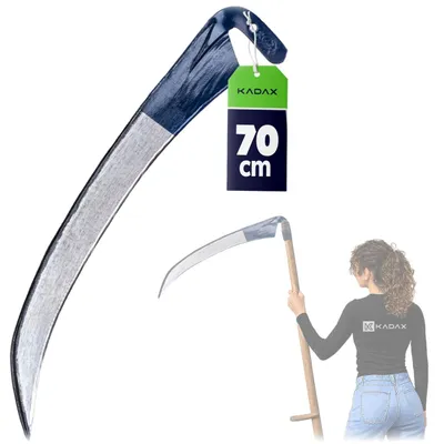 Produktbild von KADAX Gartensense "Civita", aus Metall, Klappsense, Sensen & Sicheln, Sense, Gartensichel, 70 cm